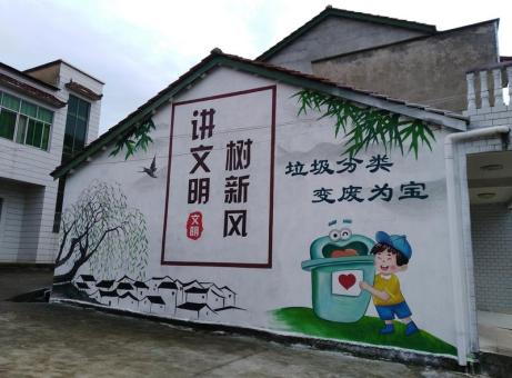 蓬溪墙绘是现在流行的墙体广告