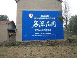 蓬溪农村墙体广告的长尾效应