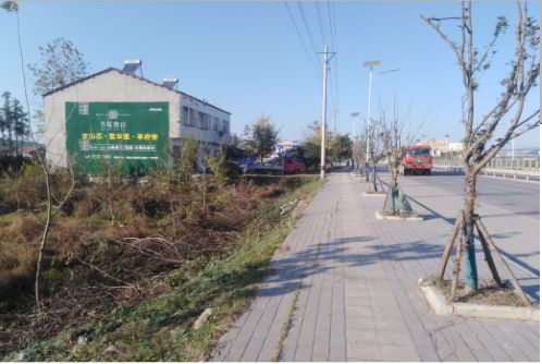 蓬溪书山南院墙体广告