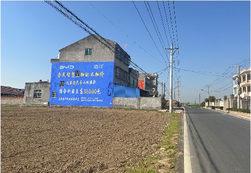 蓬溪墙体广告用的是什么漆？